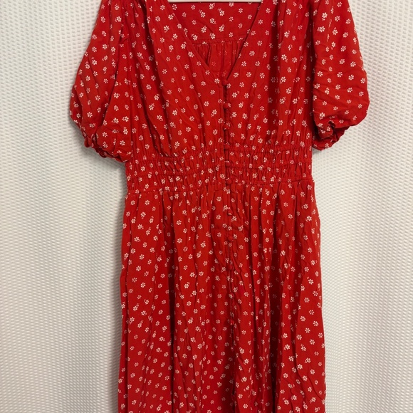 Madewell Red Dress - Picture 5 of 5